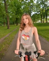 Club Sweethearts - 27-merry-pie-cam-girl-riding-her-bike-without-panties-0027