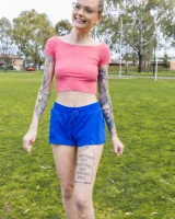 Girls Out West - 07-aimee-jay-eliza-cumming-locker-room-0007